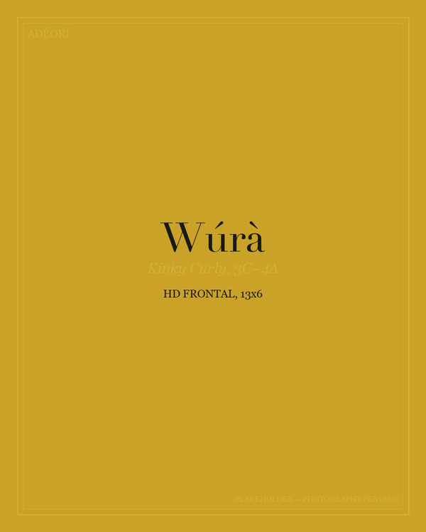 Wúrà — Kinky Curly HD Frontal, 13x6