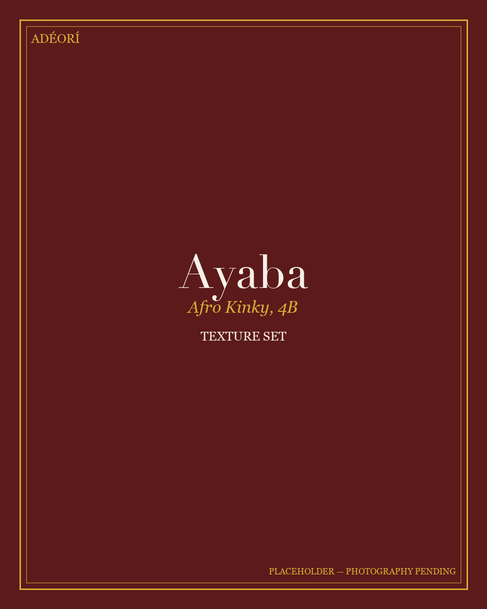 Ayaba — Afro Kinky, 4B