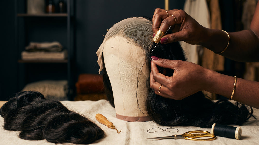 Custom wig construction — Adéorí hair extensions