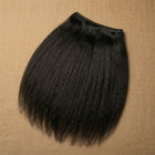 Adéorí Yaki virgin hair bundles — 100% human hair flat lay