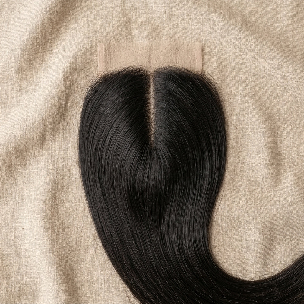 HD Lace Closure - Flat Lay on Linen