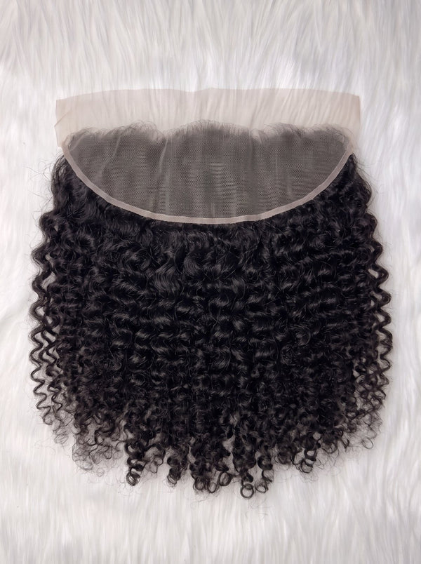 Ìlẹ̀kẹ̀ - Loose kinky curly HD lace frontal, 13x6