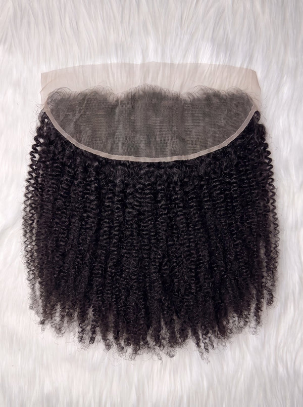 Ọ̀yàyà - Tight kinky curly HD lace frontal, 13x6