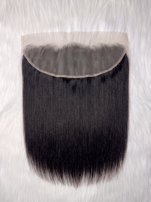 Sányán - Natural straight HD lace frontal, 13x6