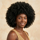 Adéorí 4C Kinky virgin hair — full installed look