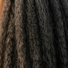 Adéorí Kinky Straight hair texture detail — cuticle-intact Remy virgin hair