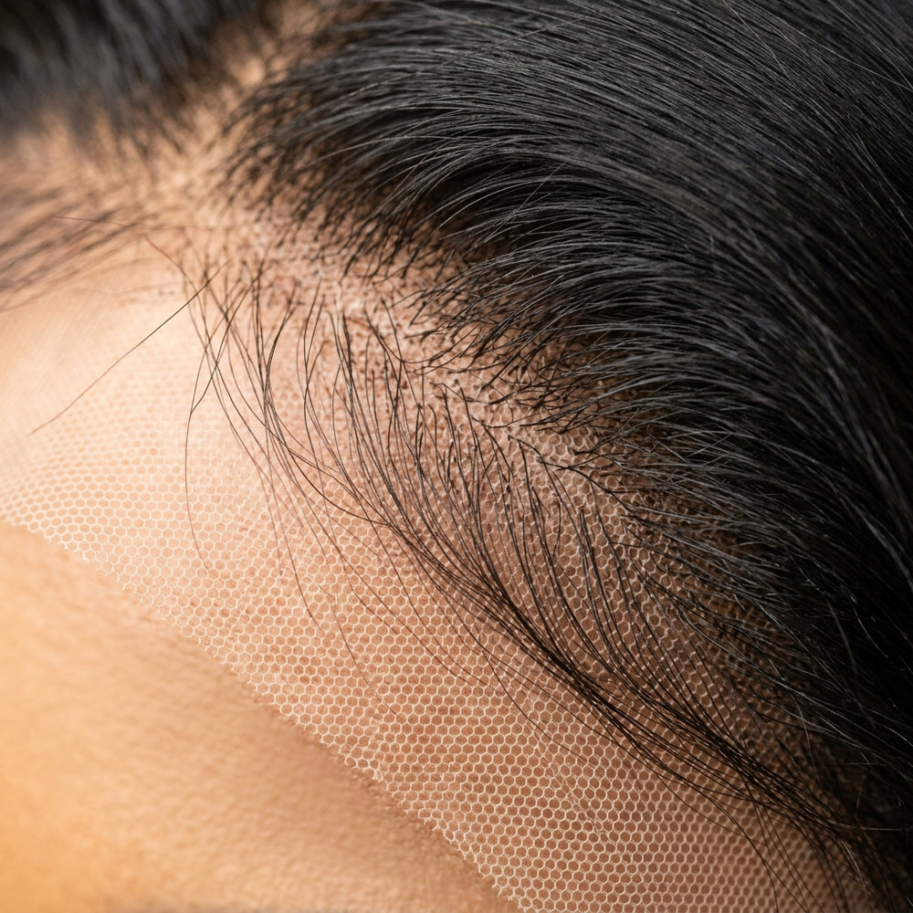 HD Lace Closure - Texture Close-Up