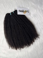Adé - 4C Kinky Coily weft, folded to show density