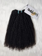 Ayaba - Afro Kinky, 4B weft, fanned to show the full afro kink