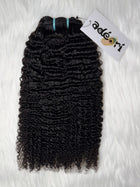 Ọ̀yàyà - Tight Kinky Curly, 4A weft, fanned to show the springy coil