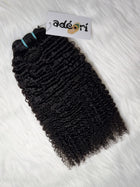 Ọ̀yàyà - Tight Kinky Curly, 4A weft, folded to show density
